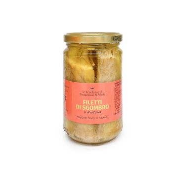 Giù Giù Filetti di sgombro in olio di oliva art gr.300
