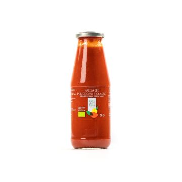 giù giù salsa di pomodoro siccagno bio ml 720 prezzemolo e vitale